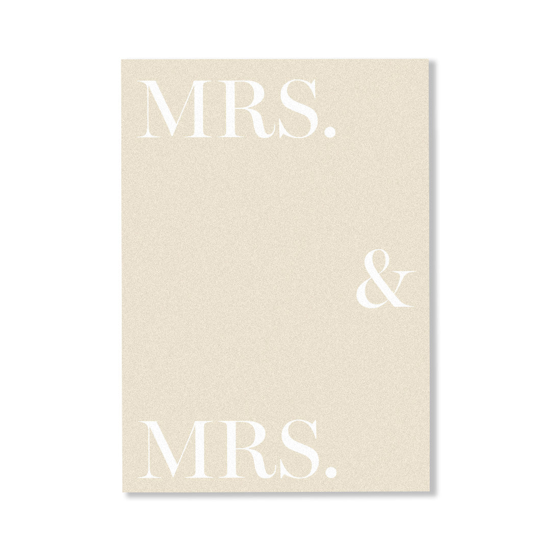 MRS & MRS.