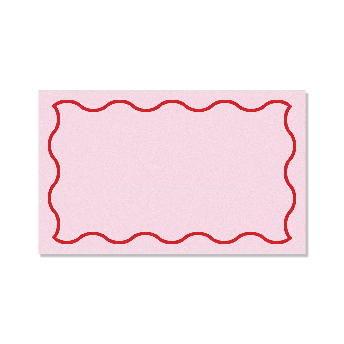 SQUIGGLE PLACE CARDS. (PACK OF 10)
