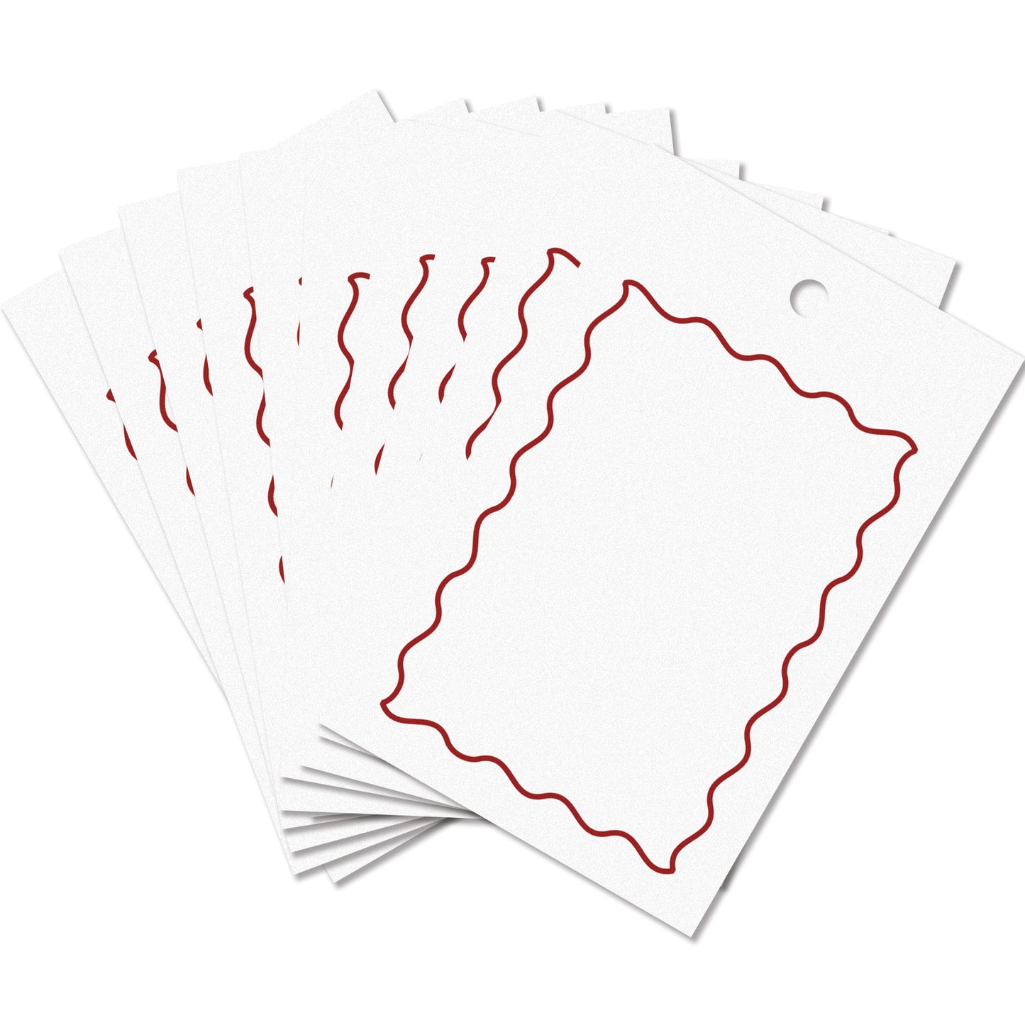 SQUIGGLE GIFT TAGS. (PACK OF 10)