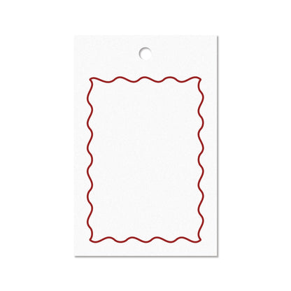 SQUIGGLE GIFT TAGS. (PACK OF 10)