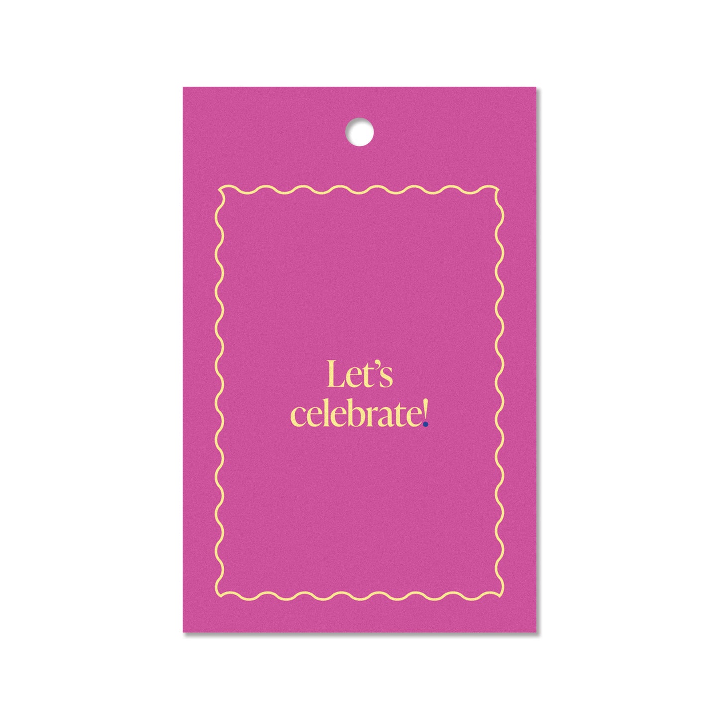 LET'S CELEBRATE! GIFT TAGS. (PACK OF 10)